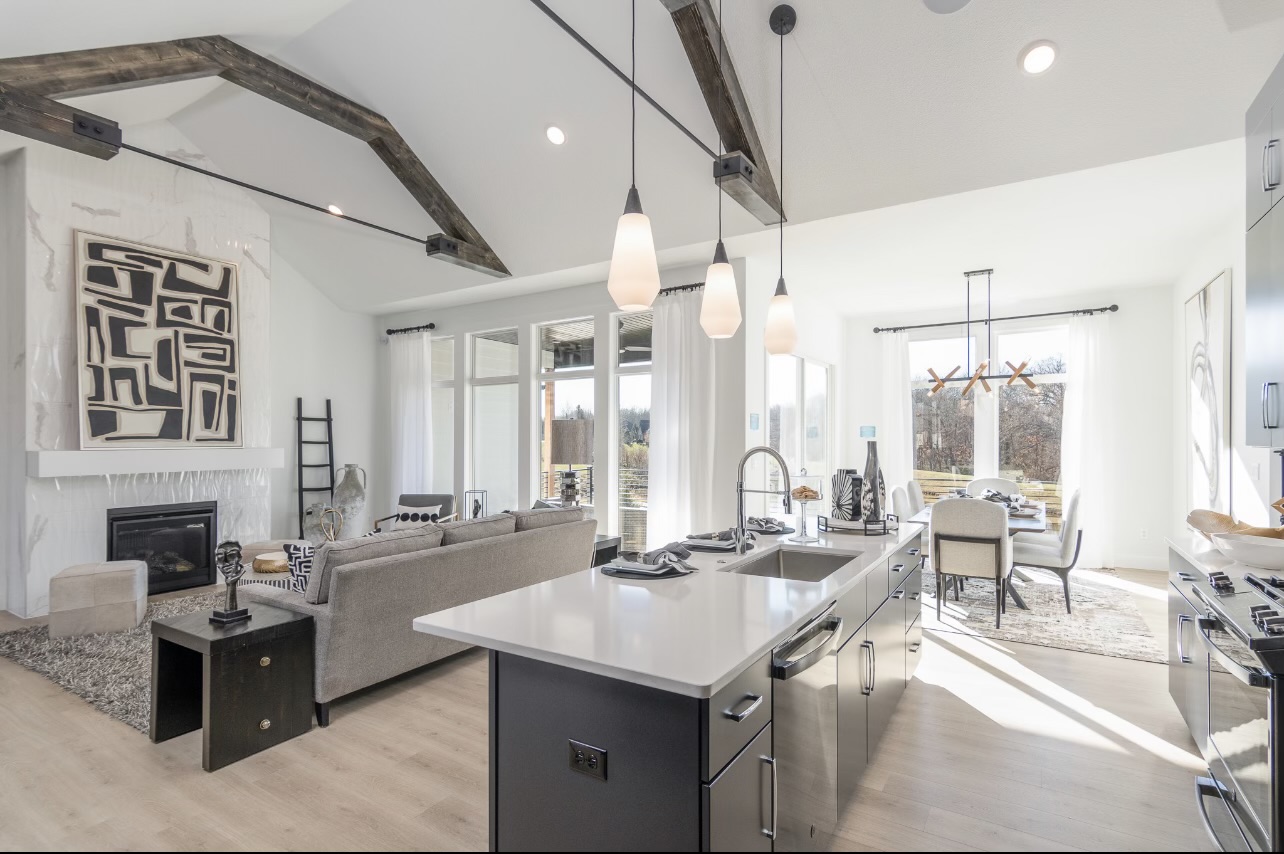 Modern Open Concept Kitchen Remodel by Nova Construction & Remodeling project photo
