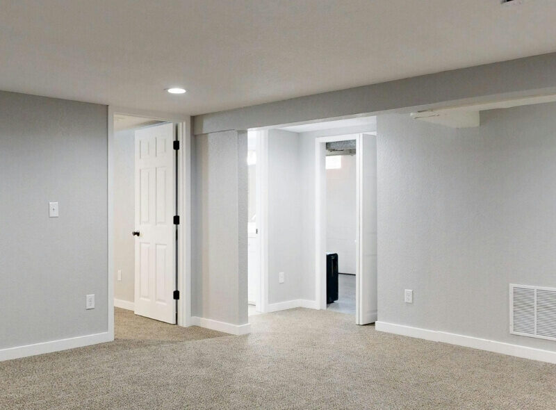 Finished Basement by Nova Construction and Remodeling