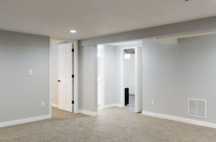 Finished Basement by Nova Construction and Remodeling